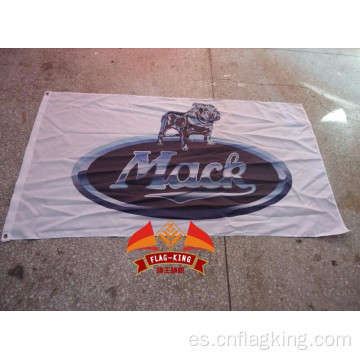 Mack Trucks LOGO marca bandera 90 * 150 CM 100% poliéster Mack banner